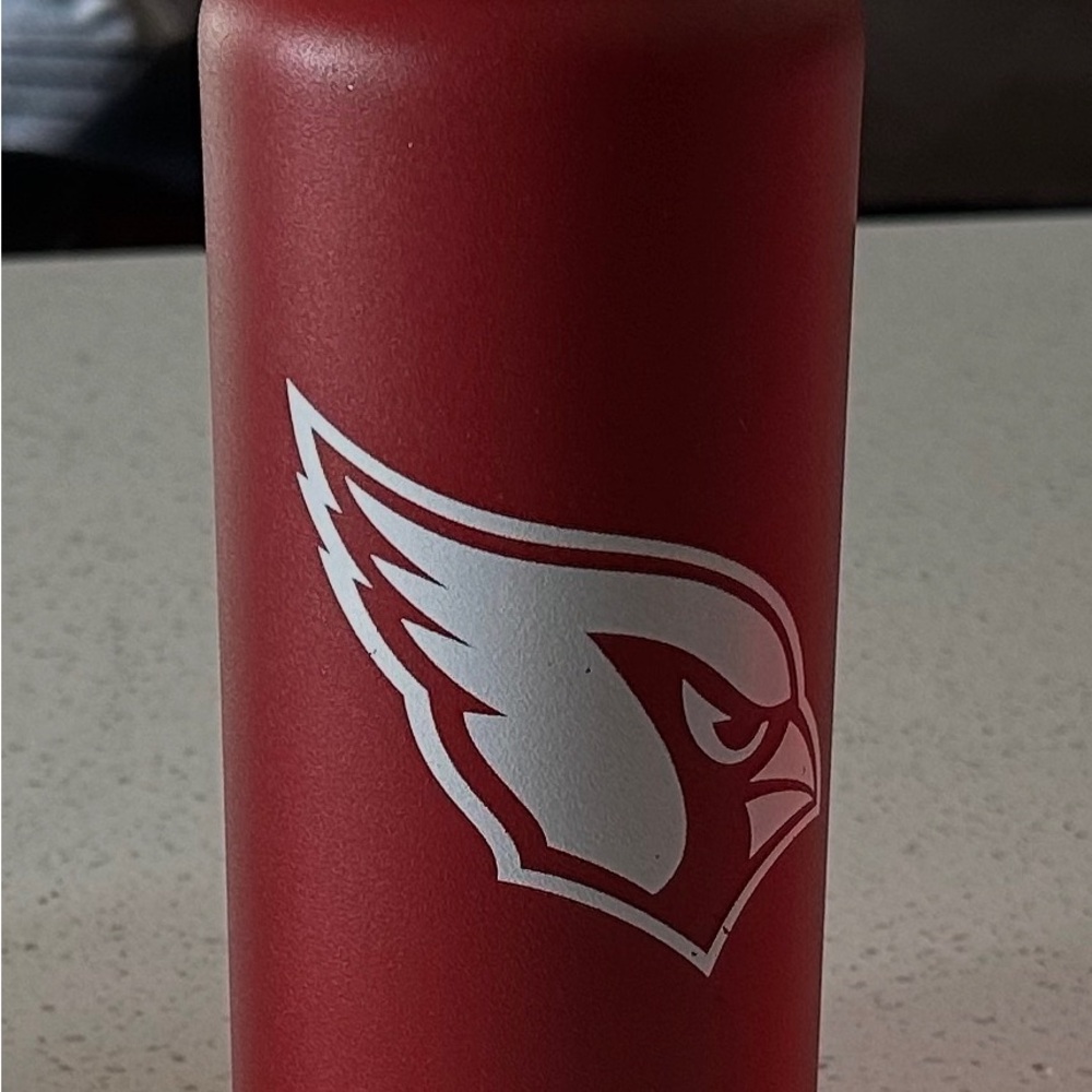 Red Sports Team Insulated Bottle